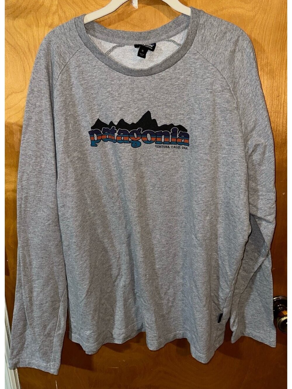 Patagonia sweatshirt organic cotton size XL